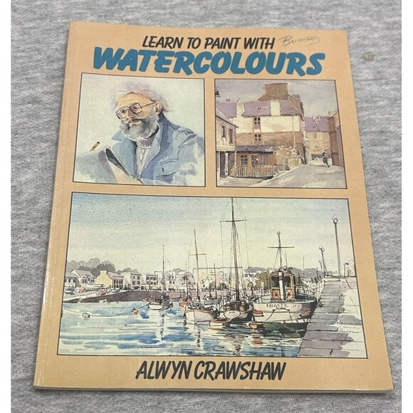 Learn to Paint with Watercolors by Alwyn Crawshaw Magazines Paperback 1979 - Picture 1 of 7